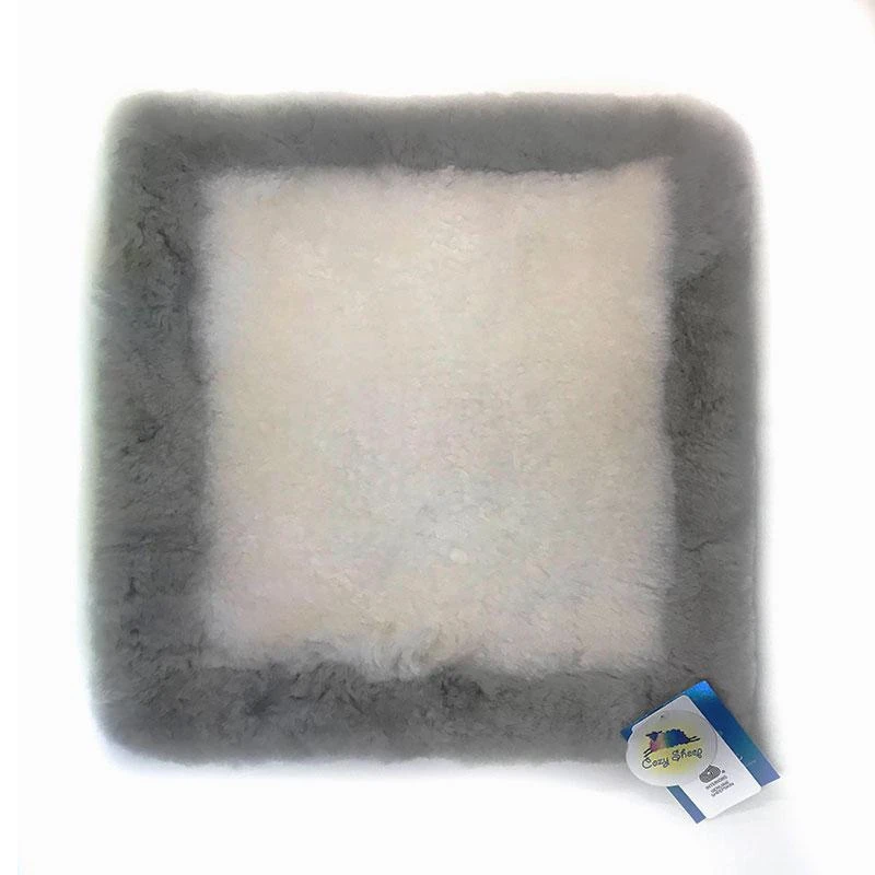 Genuine Australian Sheepskin Soft Border Cushion 5 Genuine Australian Sheepskin Soft Border Cushion - Image 3