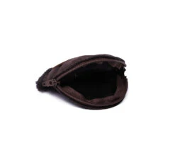 Sheepskin Wool Fluffy Round Zip Purse -Shoe Store purse urban ugg sheepskin wool fluffy zip purse 13