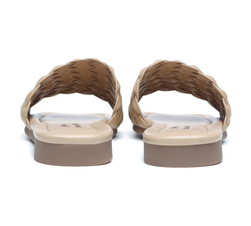 Women Flats Open Square Toe Woven Sandals Taunia 12 Women Flats Open Square Toe Woven Sandals Taunia - Image 10