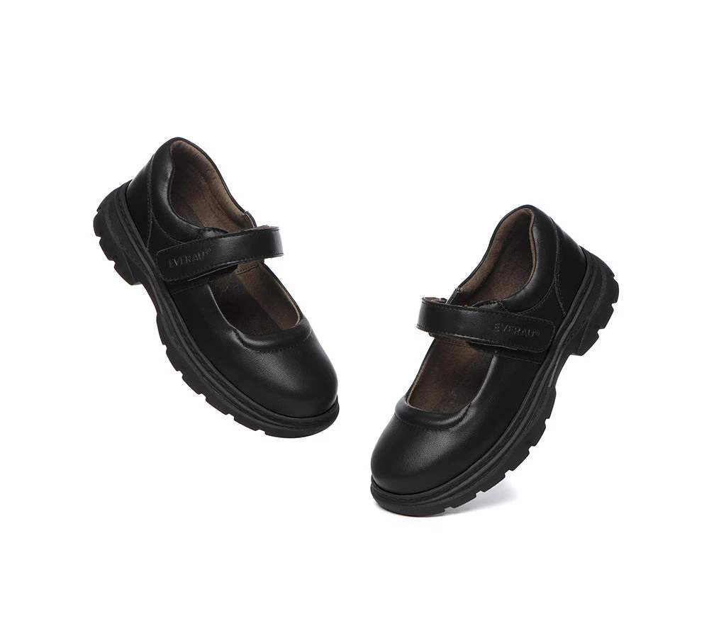 Kids Senior Black Leather School Shoes Chris 6 Kids Senior Black Leather School Shoes Chris - Image 4