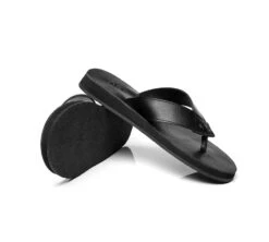 Unisex Leather Slides Thongs Sandals Flats Murphy -Shoe Store slides as murphy unisex leather slides thong 11
