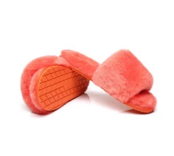 UGG Slippers Women Sheepskin Wool Fluffy Slides Nala -Shoe Store slides as ugg slipper fluffy slides nala 17