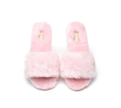 UGG Slippers Women Sheepskin Wool Fluffy Slides Nala -Shoe Store slides as ugg slipper fluffy slides nala 25