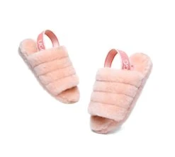 Women Fluffy Slide Sheepskin Wool Nonslip Sandals Puffy 27 Women Fluffy Slide Sheepskin Wool Nonslip Sandals Puffy -Shoe Store slides as ugg women fluffy slides puffy 20