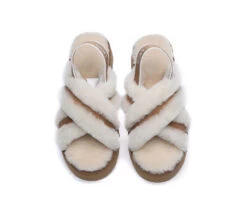 UGG Slides Women High Platform Cross-Over Fluffy Sandals Aditi 28 UGG Slides Women High Platform Cross-Over Fluffy Sandals Aditi -Shoe Store slides as ugg women high platform cross over fluffy slides aditi 13