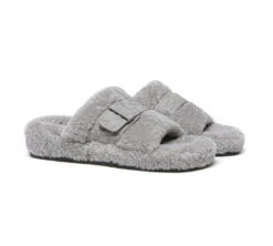 UGG Women Slides Curly Sheepskin Wool Slip-on Sandals Flats Croft 36 UGG Women Slides Curly Sheepskin Wool Slip-on Sandals Flats Croft -Shoe Store slides curly sheepskin wool slides women croft 18