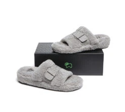 UGG Women Slides Curly Sheepskin Wool Slip-on Sandals Flats Croft 38 UGG Women Slides Curly Sheepskin Wool Slip-on Sandals Flats Croft -Shoe Store slides curly sheepskin wool slides women croft 19