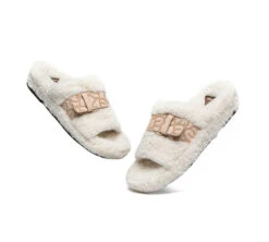 UGG Women Slides Curly Sheepskin Wool Slip-on Sandals Flats Croft 27 UGG Women Slides Curly Sheepskin Wool Slip-on Sandals Flats Croft -Shoe Store slides curly sheepskin wool slides women croft 6