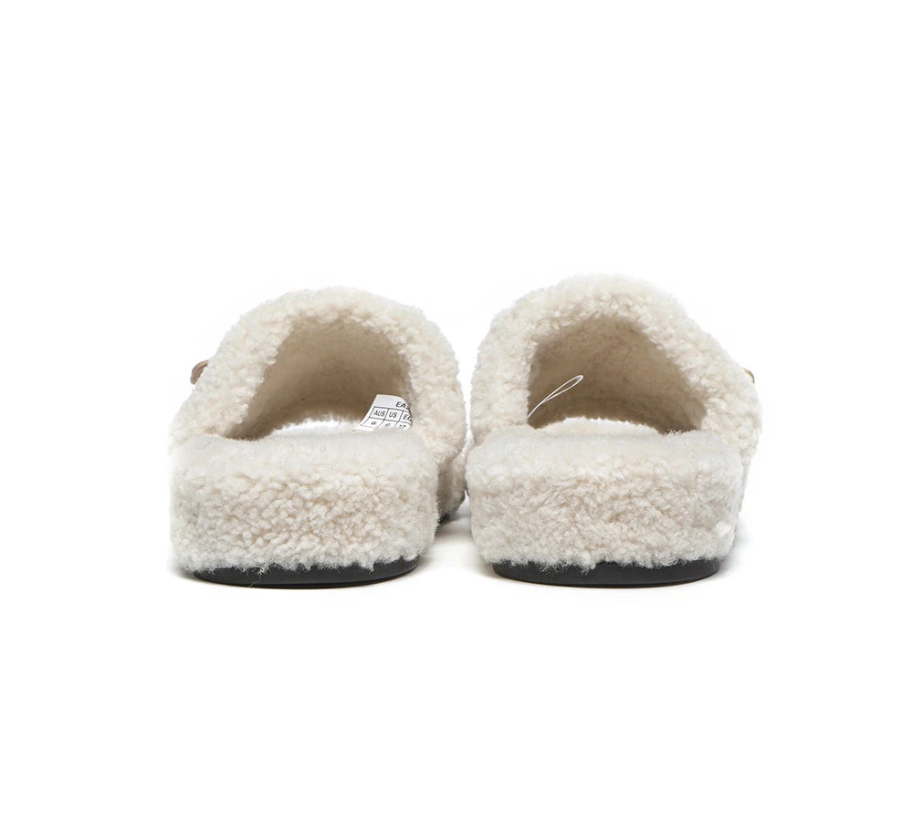 UGG Women Slides Curly Sheepskin Wool Slip-on Sandals Flats Croft 10 UGG Women Slides Curly Sheepskin Wool Slip-on Sandals Flats Croft - Image 8
