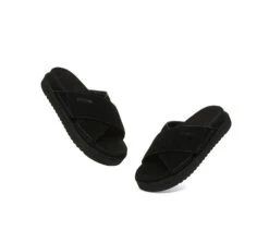 Women Sandals Suede Adjustable Crossover Slip-on Summer Slides Lilac 30 Women Sandals Suede Adjustable Crossover Slip-on Summer Slides Lilac -Shoe Store slides everau adjustable crossover slip on summer slides lilac 11