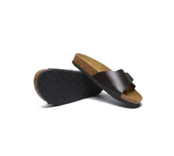 Women Men Leather Adjustable Embossed Summer Beach Charms Walk Sandal Slides 23 Women Men Leather Adjustable Embossed Summer Beach Charms Walk Sandal Slides -Shoe Store slides everau leather adjustable embossed summer beach charms walk sandal slides 9