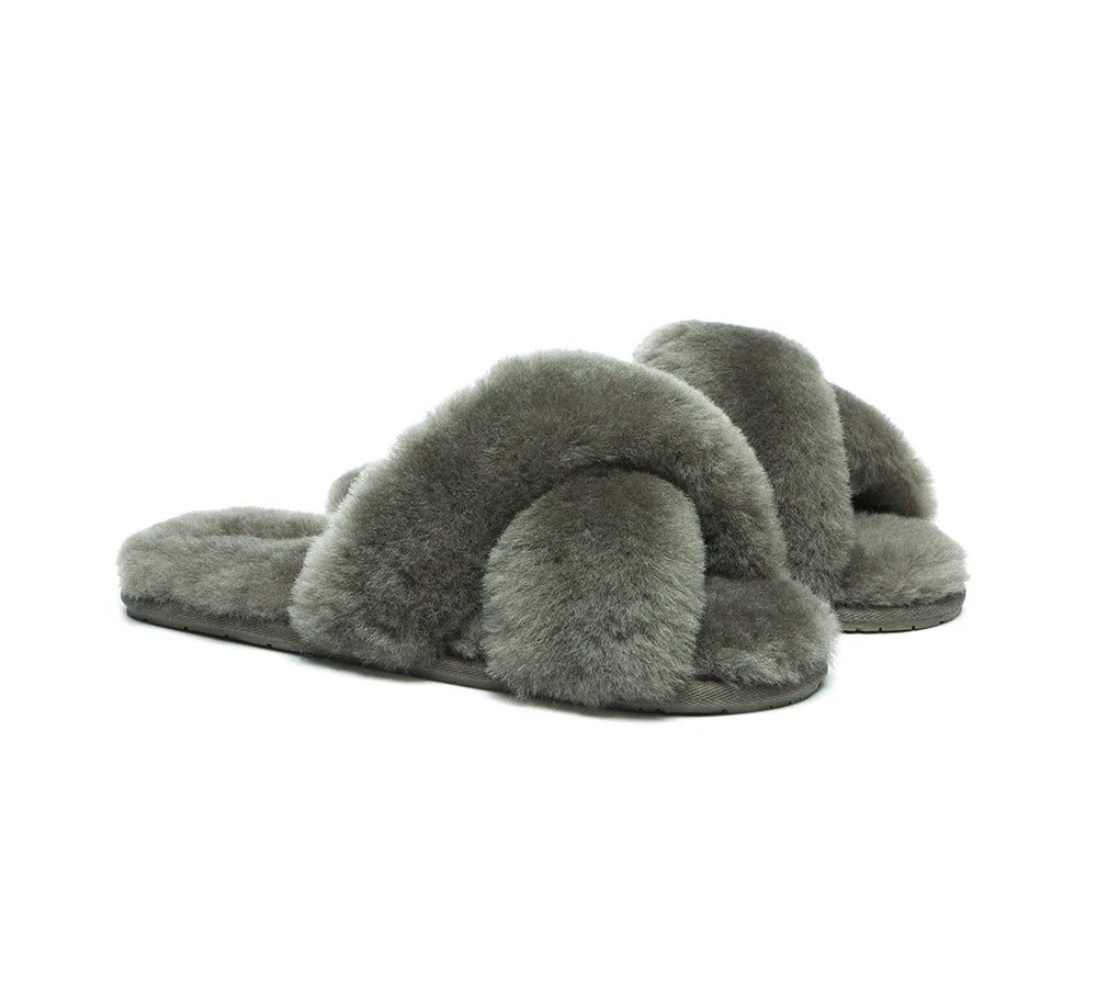 UGG Slides Fluffy Crossover Slides Linty Limited Edition 4 UGG Slides Fluffy Crossover Slides Linty Limited Edition - Image 2