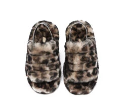 UGG Slides Women Sheepskin Wool Leopard Print Fluffy Sandals Pamela 12 UGG Slides Women Sheepskin Wool Leopard Print Fluffy Sandals Pamela -Shoe Store slides leopard print fluffy slides women pamela 3