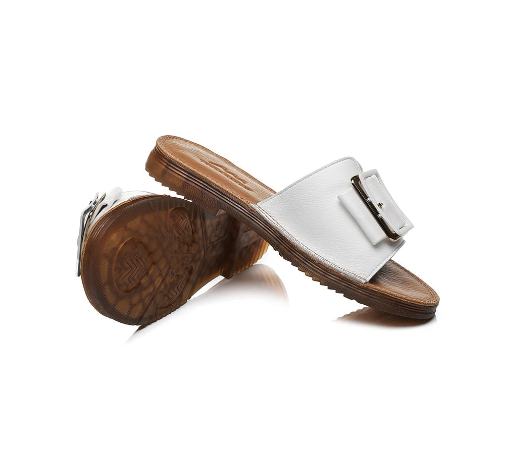 Women Buckle Top Slides Bera 5 Women Buckle Top Slides Bera - Image 3