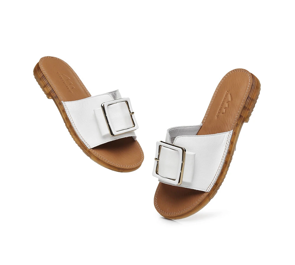 Women Buckle Top Slides Bera 7 Women Buckle Top Slides Bera - Image 5