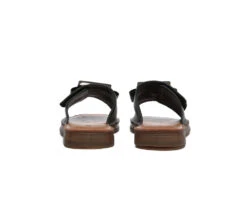 Women Leather Flats Buckle Top Ultra Soft Slides Summer Sandals Bera -Shoe Store slides women leather buckle top ultra soft slides bera 17