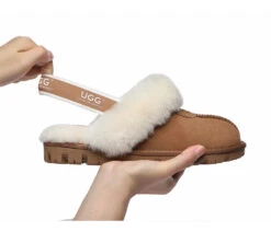 Unisex Sheepskin Wool Suede Upper Slingback Slippers Waffle Plus 30 Unisex Sheepskin Wool Suede Upper Slingback Slippers Waffle Plus -Shoe Store slippers as ugg slingback slippers unisex waffle plus 10 93a377f5 3218 4ca9 9c1d a2f143399d24