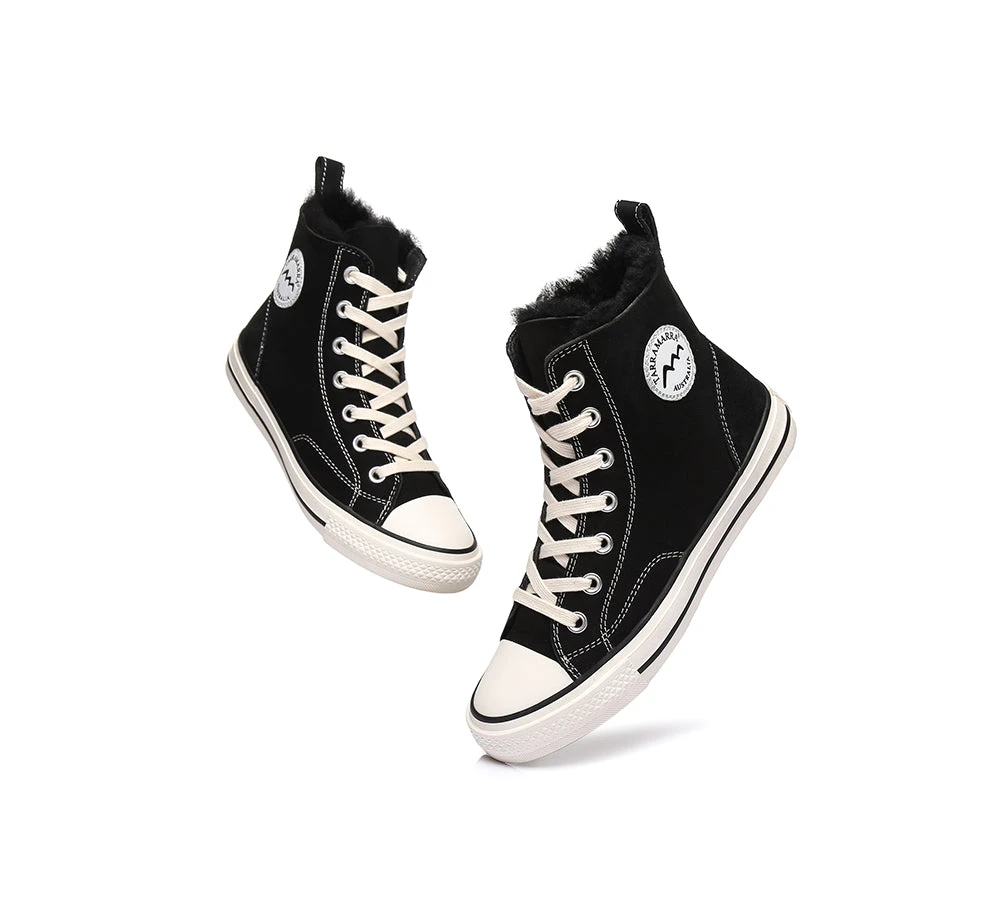 Viola High Top Women Sneakers Sheepskin Lining 16 Viola High Top Women Sneakers Sheepskin Lining - Image 14