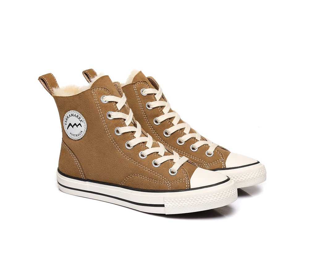 Viola High Top Women Sneakers Sheepskin Lining 4 Viola High Top Women Sneakers Sheepskin Lining - Image 2