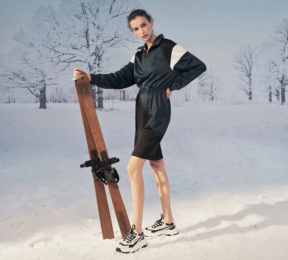 Women Chunky Sneakers Panda 4 Women Chunky Sneakers Panda - Image 2