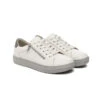 Women Leather Zip Decor Low-top White Sneakers Chloe 1 Women Leather Zip Decor Low-top White Sneakers Chloe -Shoe Store sneakers everau women leather zip decor low top white sneakers chloe 1