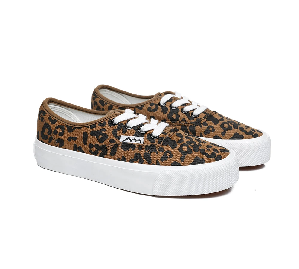 Women Leopard Print Sneakers Canvas Shoes Rana 3 Women Leopard Print Sneakers Canvas Shoes Rana