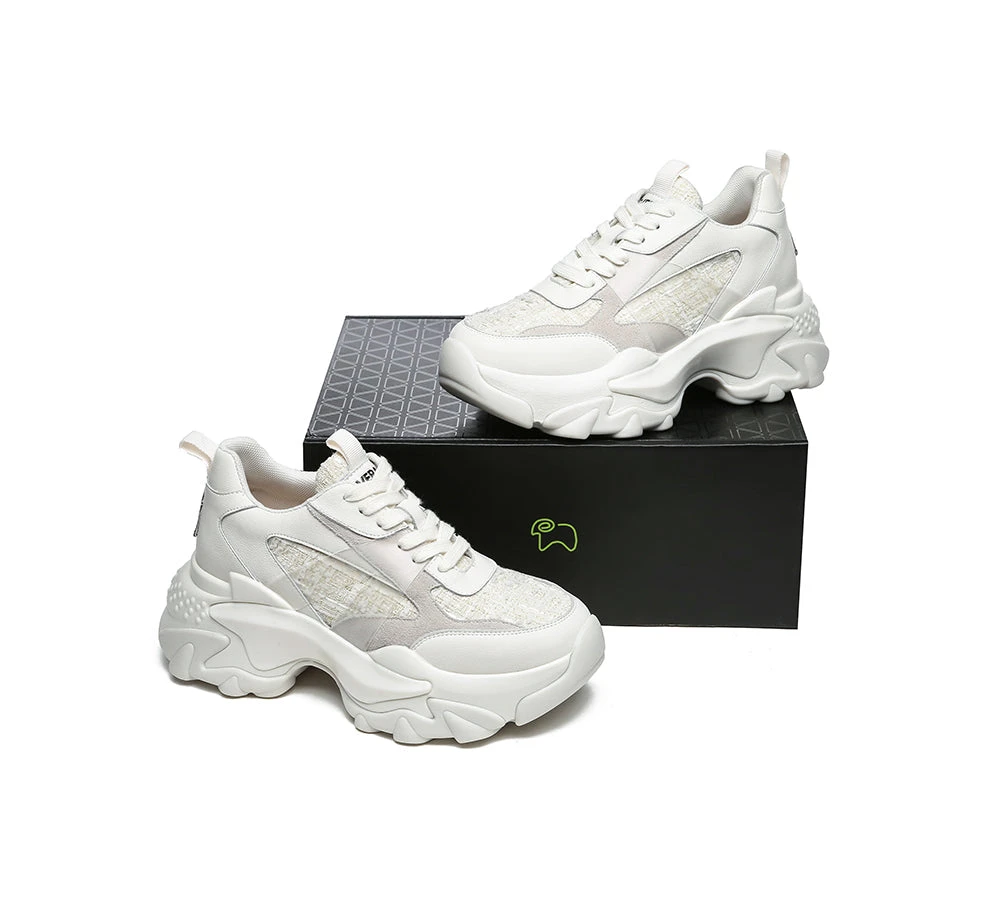 Women Chunky Platform Sneakers Casual Shoes Bombo 7 Women Chunky Platform Sneakers Casual Shoes Bombo - Image 5