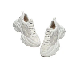 Women Chunky Platform Sneakers Casual Shoes Bombo 23 Women Chunky Platform Sneakers Casual Shoes Bombo -Shoe Store sneakers women chunky sneakers bombo 5