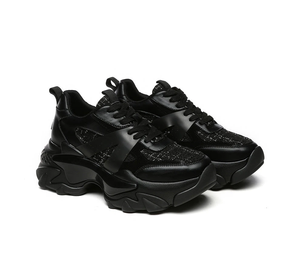 Women Chunky Platform Sneakers Casual Shoes Bombo 12 Women Chunky Platform Sneakers Casual Shoes Bombo - Image 10