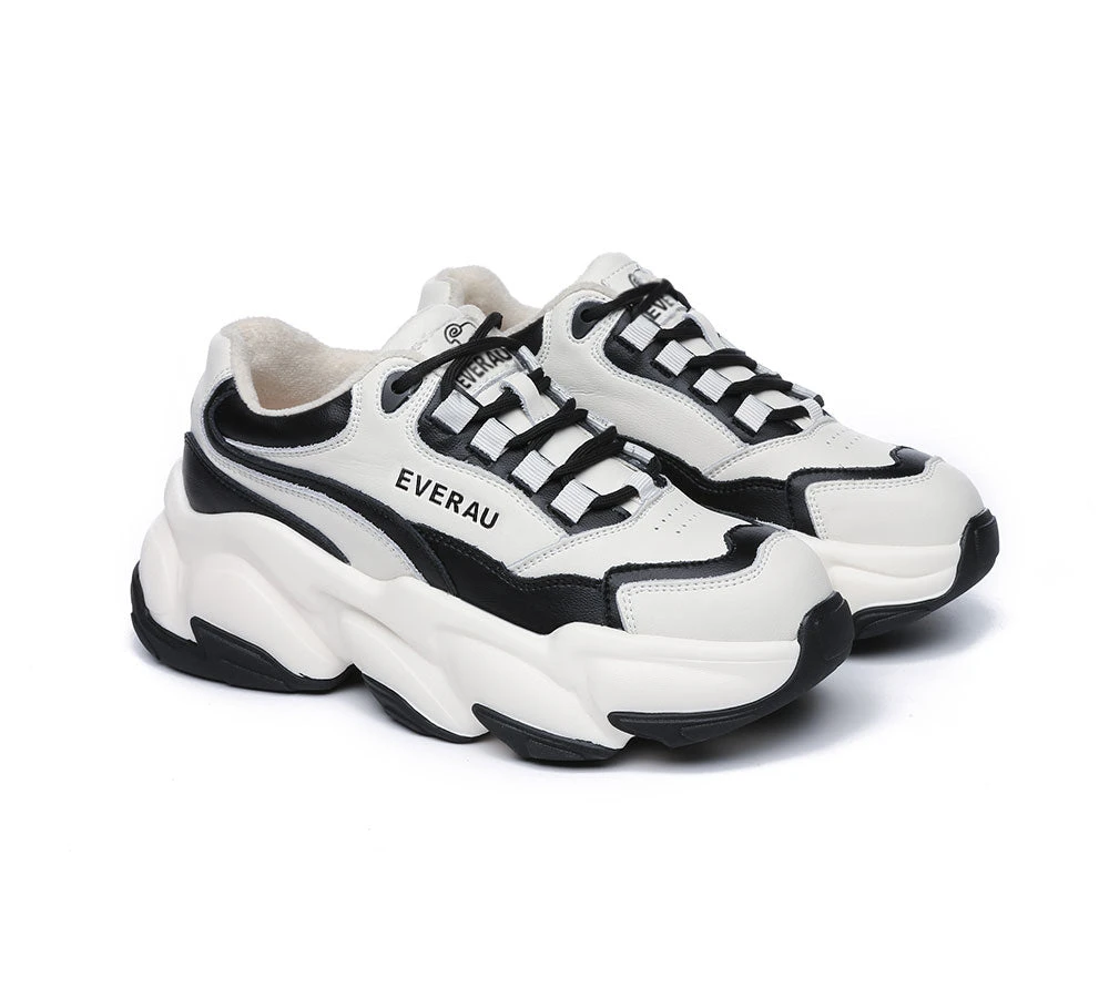 Women Chunky Sneakers Panda 5 Women Chunky Sneakers Panda - Image 3