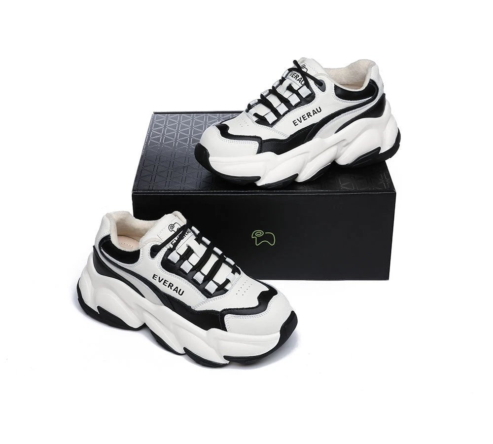 Women Chunky Sneakers Panda 7 Women Chunky Sneakers Panda - Image 5