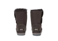 Australian Premium Double Face Sheepskin Short Button Water Resistant Boots -Shoe Store ugg boots as ugg boots double face sheepskin short button 14