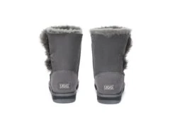 Australian Premium Double Face Sheepskin Short Button Water Resistant Boots -Shoe Store ugg boots as ugg boots double face sheepskin short button 21