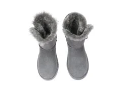 Australian Premium Double Face Sheepskin Short Button Water Resistant Boots -Shoe Store ugg boots as ugg boots double face sheepskin short button 22