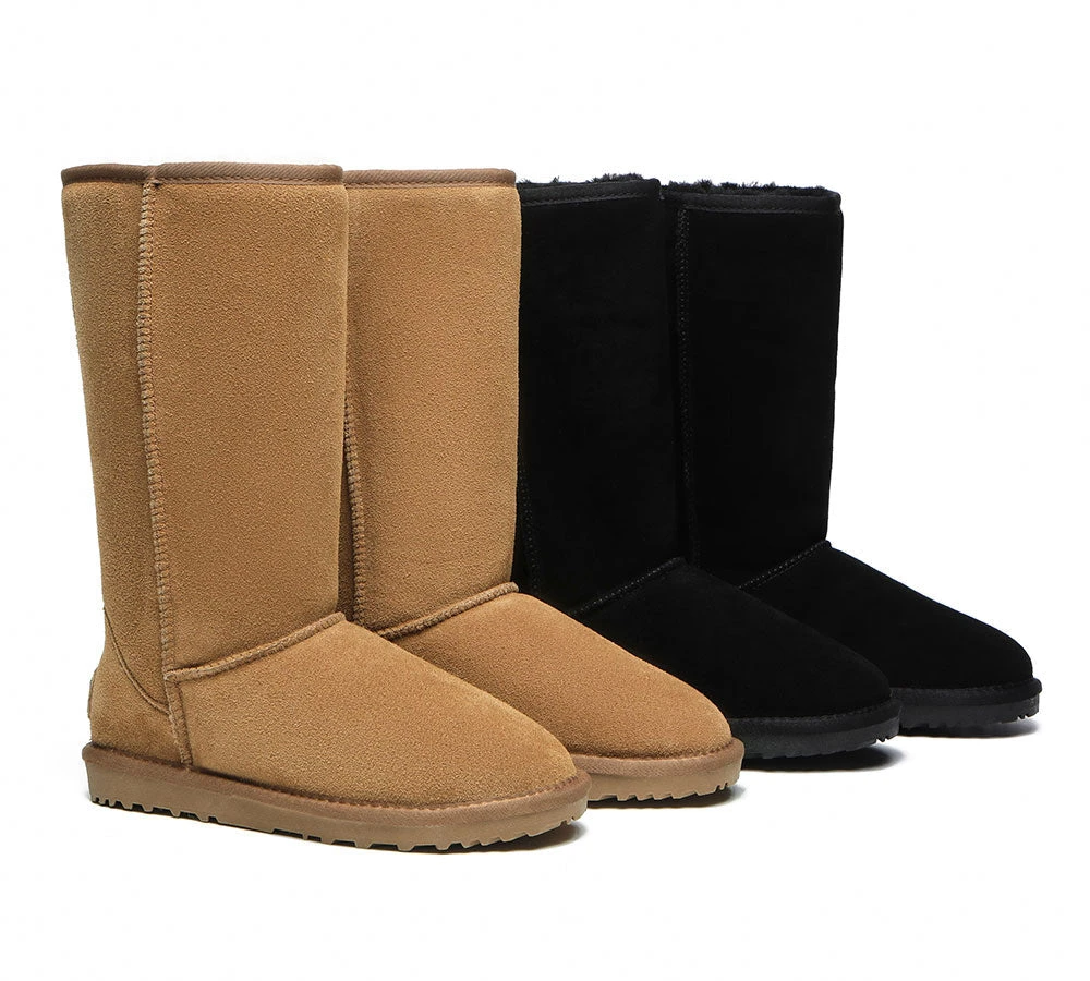 Ugg Boots Double Face Sheepskin Tall Classic Suede 3 Ugg Boots Double Face Sheepskin Tall Classic Suede