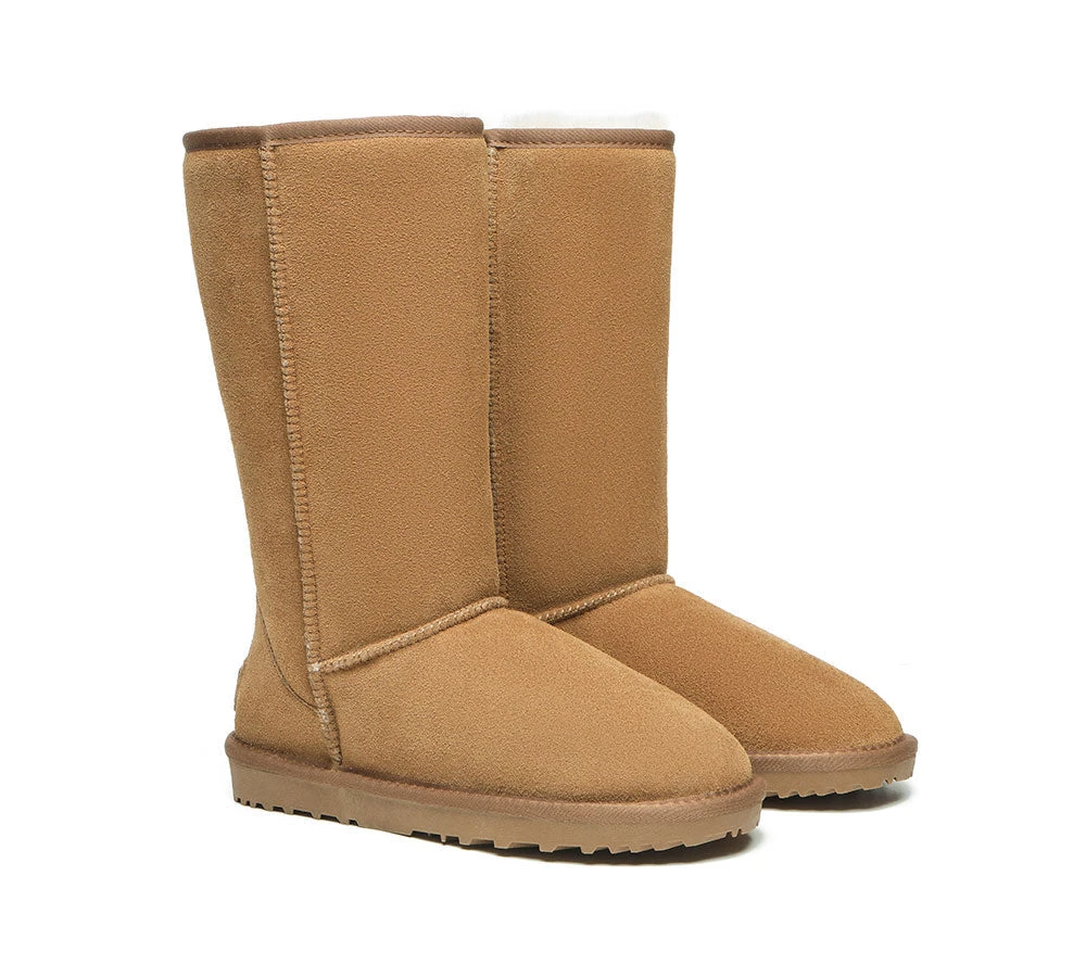 Ugg Boots Double Face Sheepskin Tall Classic Suede 4 Ugg Boots Double Face Sheepskin Tall Classic Suede - Image 2