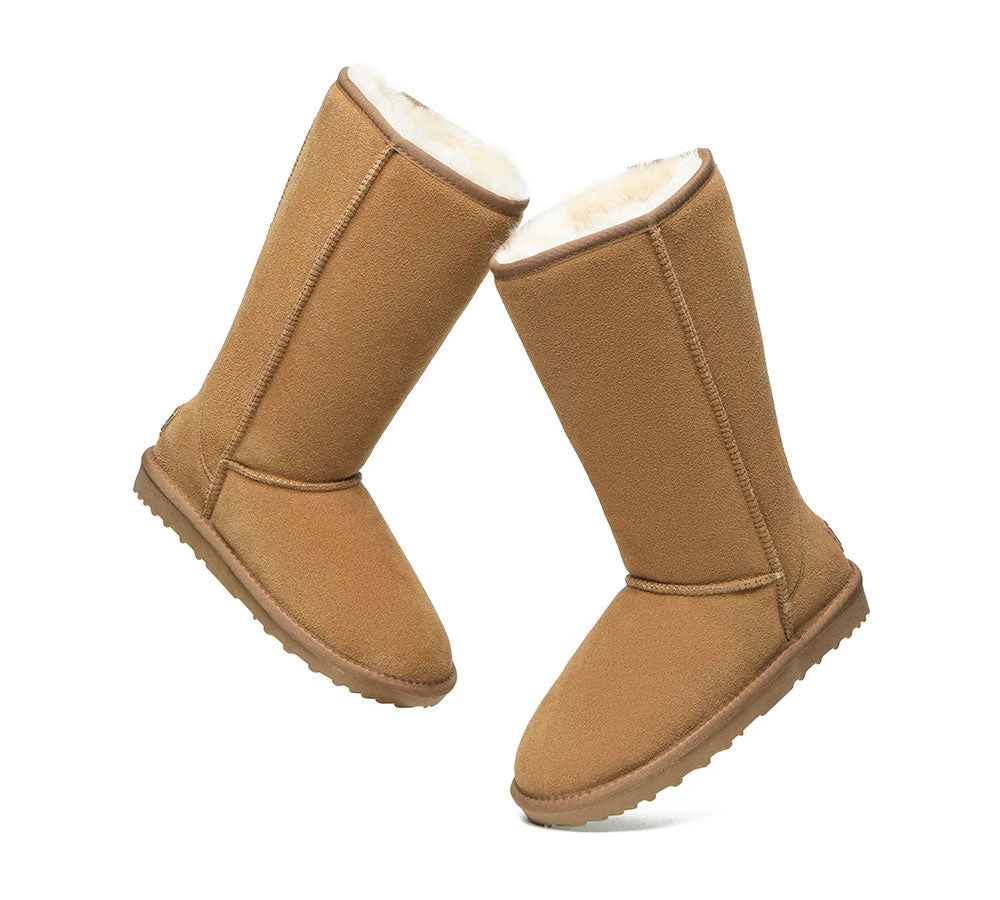 Ugg Boots Double Face Sheepskin Tall Classic Suede 8 Ugg Boots Double Face Sheepskin Tall Classic Suede - Image 6