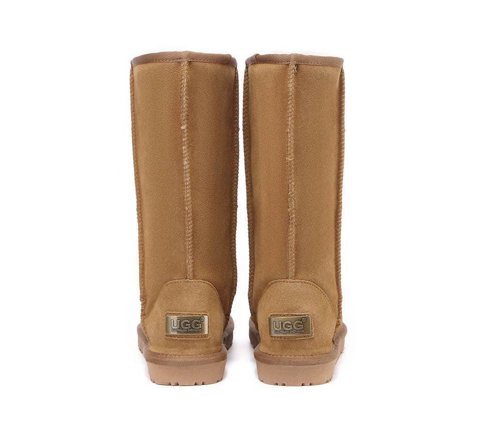 Ugg Boots Double Face Sheepskin Tall Classic Suede 9 Ugg Boots Double Face Sheepskin Tall Classic Suede - Image 7
