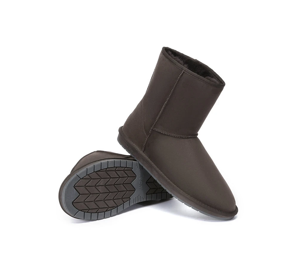 Australia Premium Double Face Sheepskin Mens Short Classic Boots 12 Australia Premium Double Face Sheepskin Mens Short Classic Boots - Image 10