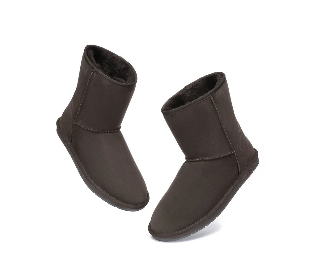 Australia Premium Double Face Sheepskin Mens Short Classic Boots 14 Australia Premium Double Face Sheepskin Mens Short Classic Boots - Image 12