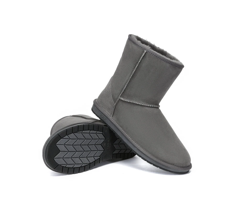 Australia Premium Double Face Sheepskin Mens Short Classic Boots 19 Australia Premium Double Face Sheepskin Mens Short Classic Boots - Image 17