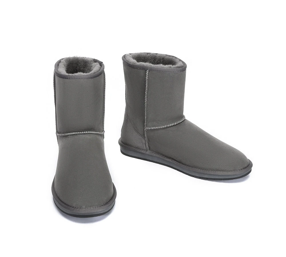 Australia Premium Double Face Sheepskin Mens Short Classic Boots 22 Australia Premium Double Face Sheepskin Mens Short Classic Boots - Image 20