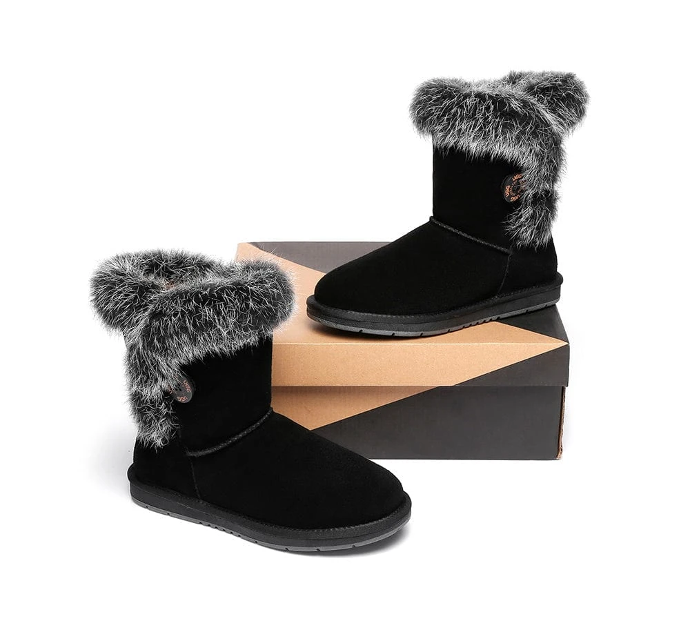 Short Button Boots Donna 13 Short Button Boots Donna - Image 11