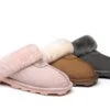 Women Slippers Premium Australia Sheepskin Wool Waffle Scuff 1 Women Slippers Premium Australia Sheepskin Wool Waffle Scuff -Shoe Store ugg boots as ugg unisex waffle slipper 1