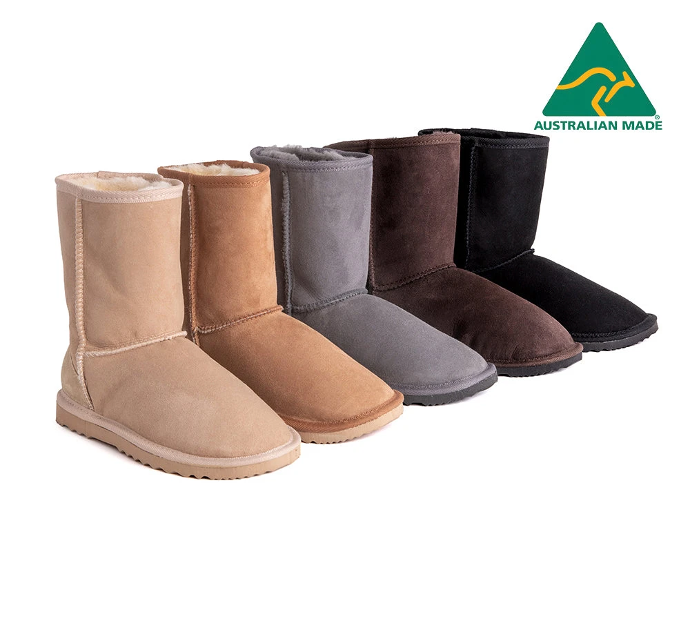 Australian Made UGG Boots Premium Sheepskin Wool Short Classic Boots 3 Australian Made UGG Boots Premium Sheepskin Wool Short Classic Boots