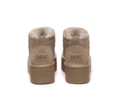 UGG Ultra Platform Mini Boots Sheepskin Wool Ankle Boots Saylor 37 UGG Ultra Platform Mini Boots Sheepskin Wool Ankle Boots Saylor -Shoe Store ugg boots australian shepherd ugg sheepskin wool ankle boots ultra platform saylor 15