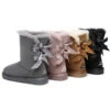 Women Boots Double Baily Short Back Bow Sheepskin Wool 2 Women Boots Double Baily Short Back Bow Sheepskin Wool -Shoe Store ugg boots double baily short back bow sheepskin women boots 1