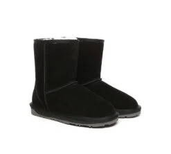 UGG Boots Sheepskin Wool Mid Calf Short Classic Suede Boots -Shoe Store ugg boots everau ugg sheepskin wool mid calf boots short classic suede 10