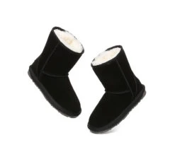 UGG Boots Sheepskin Wool Mid Calf Short Classic Suede Boots -Shoe Store ugg boots everau ugg sheepskin wool mid calf boots short classic suede 13