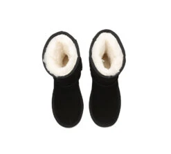 UGG Boots Sheepskin Wool Mid Calf Short Classic Suede Boots -Shoe Store ugg boots everau ugg sheepskin wool mid calf boots short classic suede 15